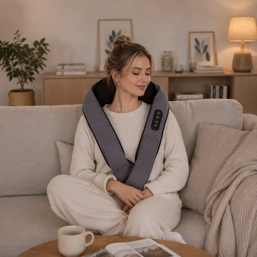 Ergonomický tvar a pútka na ruky na reguláciu prítlaku