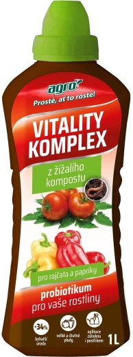 Agro Vitality Komplex pre paradajky a papriky – probiotikum 1 l