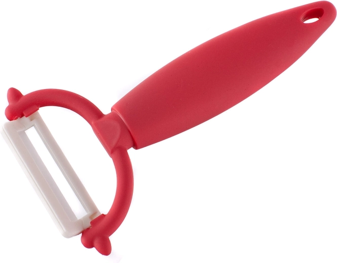 Keramická škrabka Y so 4 cm čepeľou, ružová