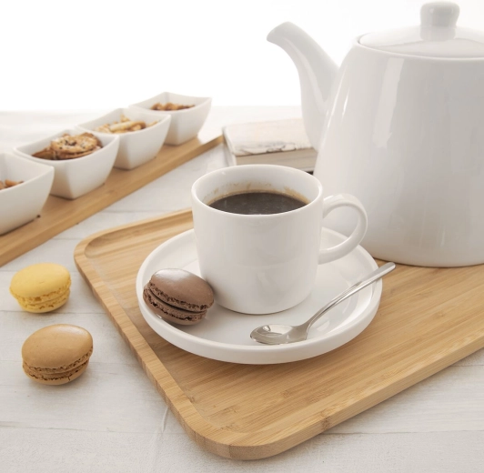 Jemný dekor cappuccino