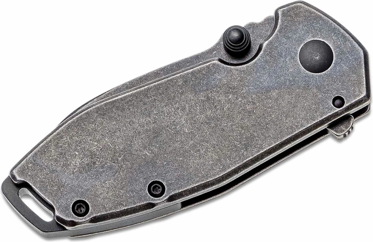 Odolná čepeľ 8Cr14MoV s úpravou Black Stonewash