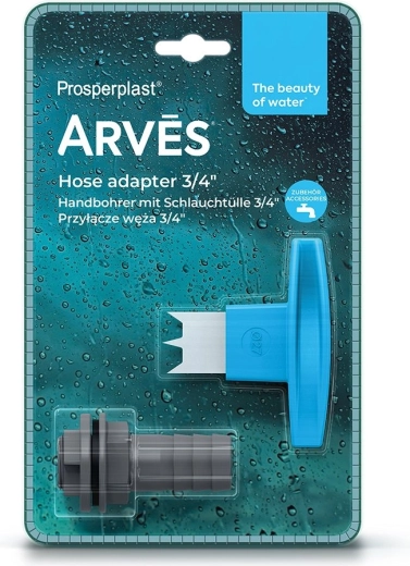 Hadivová prípojka 3/4" k sudom na dažďovú vodu Prosperplast