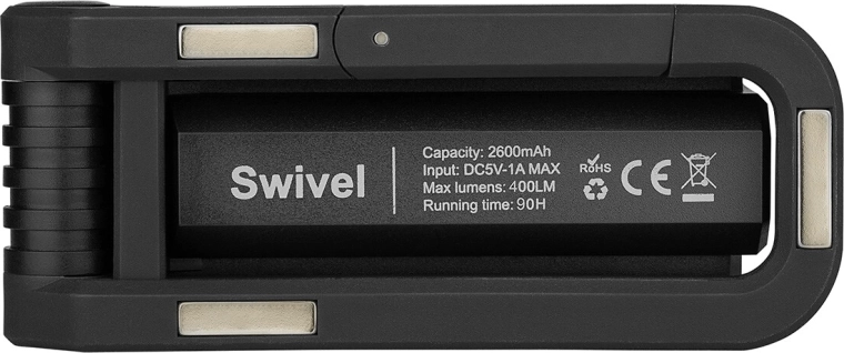 Magnetický, 180° otočný stojan