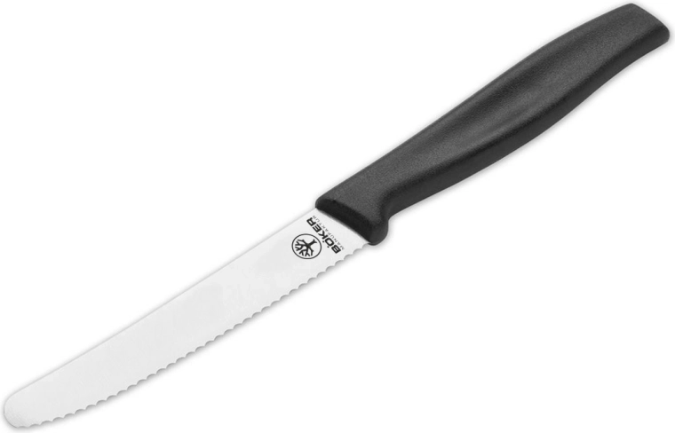 Kuchynský nôž na sendviče Böker Manufaktur Solingen 10,5 cm, čierny