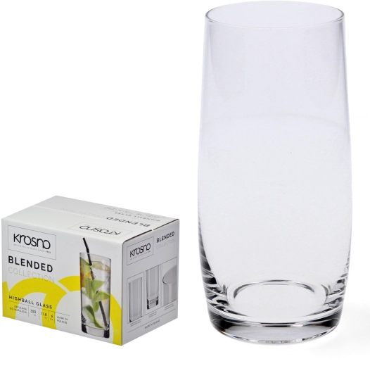 Poháre long drink Krosno Blended 350 ml, sada 6 ks
