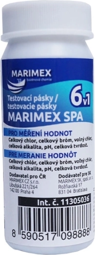 Marimex Spa testovacie pásiky do vírivky a bazéna 6v1 (50 ks)