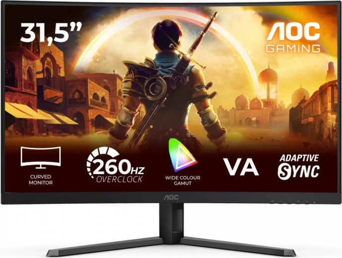 Zakrivený herný monitor 31,5" AOC C32G42ZE VA 240 Hz