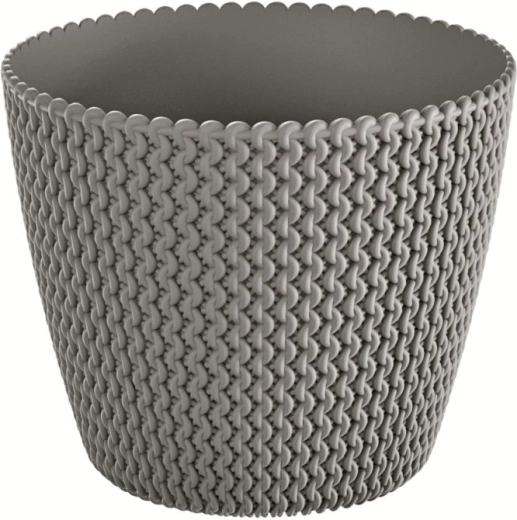 Kvetináč Splofy sivý kameň 15,7 cm
