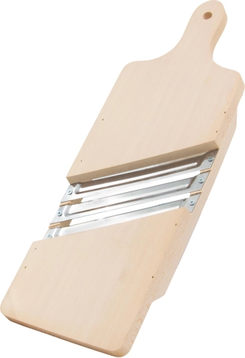 Drevené strúhadlo na kapustu s 3 nožmi 44,5 cm