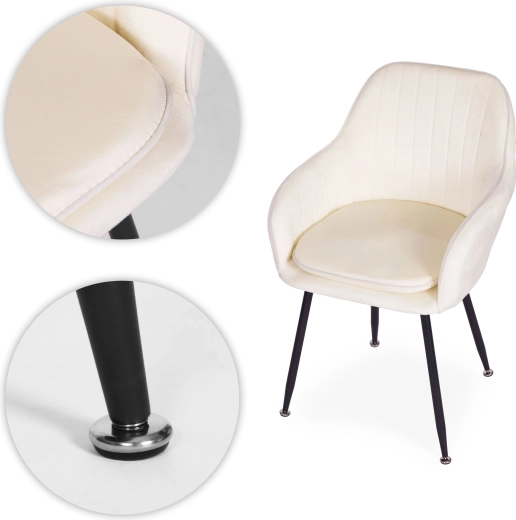 Stabilné oceľové nohy s ochranou podlahy