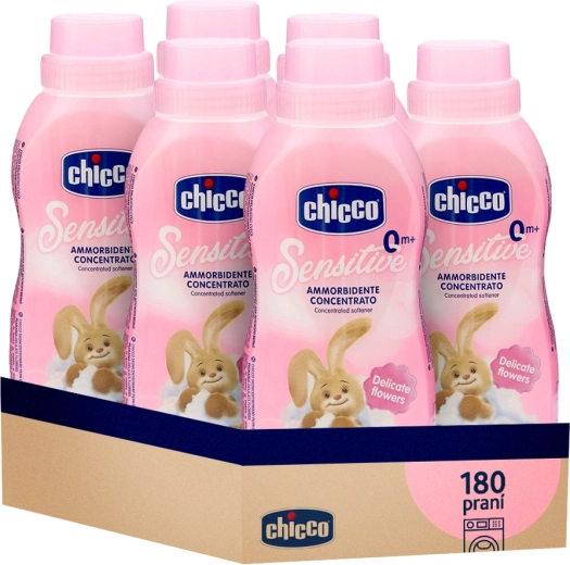 Chicco koncentrovaná aviváž Baby Sensitive Kvetinové objatie 750 ml – 6 ks