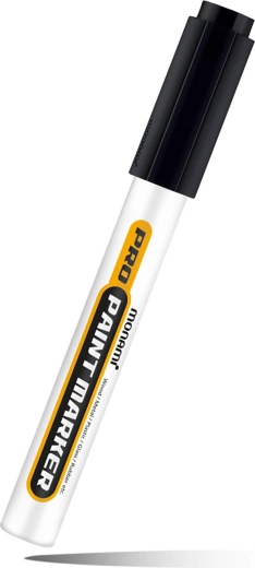 Popisovač MONAMI Pro Paint Maker, čierny, 2 mm
