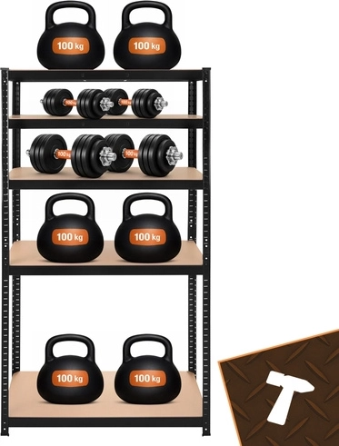 Nosnosť 200 kg na policu a zosilnené podpery