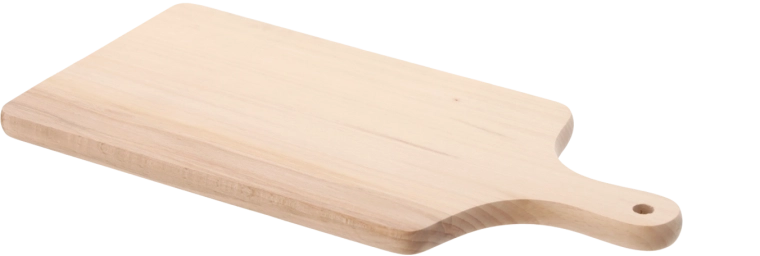 Krájacia doska z bukového dreva 38 × 17,5 cm s rukoväťou
