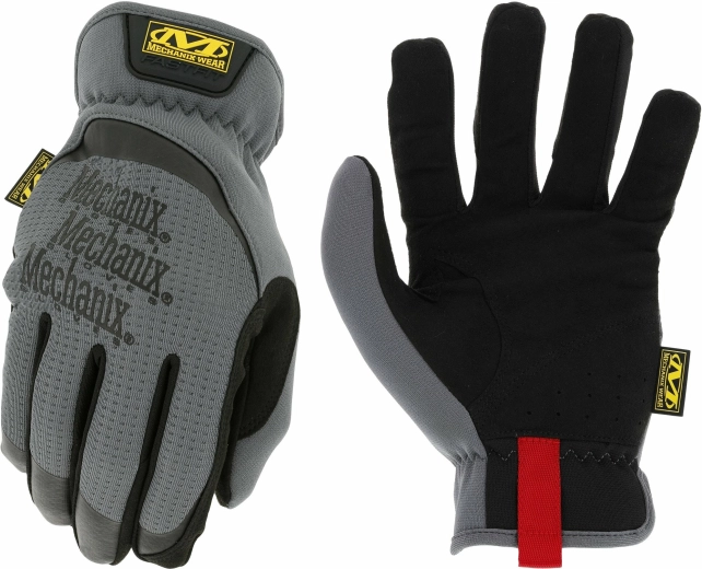 Pracovné rukavice Mechanix FastFit Grey XL, čierno-sivé