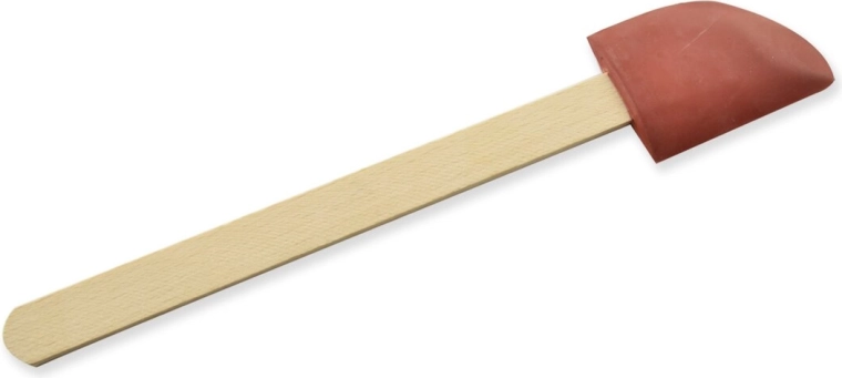 Kuchynská stierka guma/drevo 26 cm malá