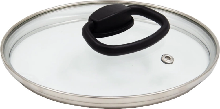 Sklenená pokrievka SMART PLUS 16 cm s nylonovým sklopným úchytom