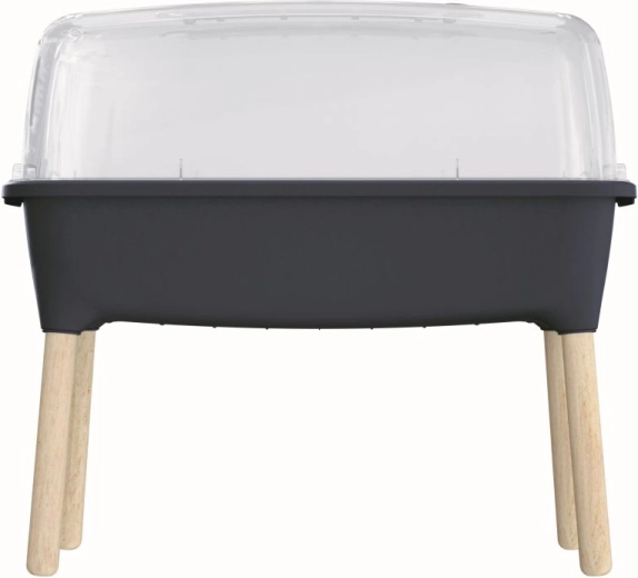 Vyvýšený sadbovač Respana Planter Wood High 78 cm – antracit