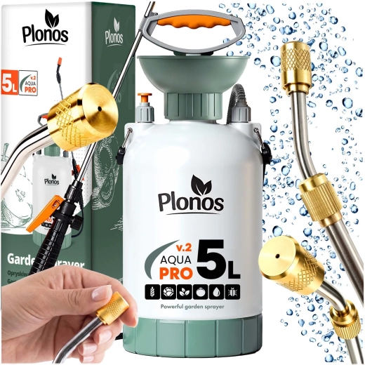 Ručný tlakový postrekovač 5 l Plonos Aqua Pro