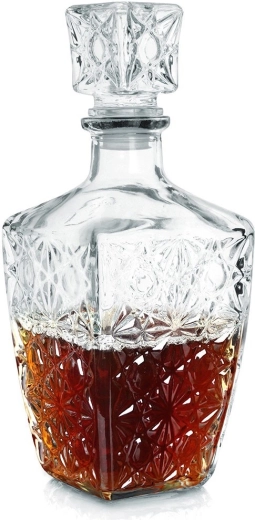 Sklenená karafa na whisky 830 ml