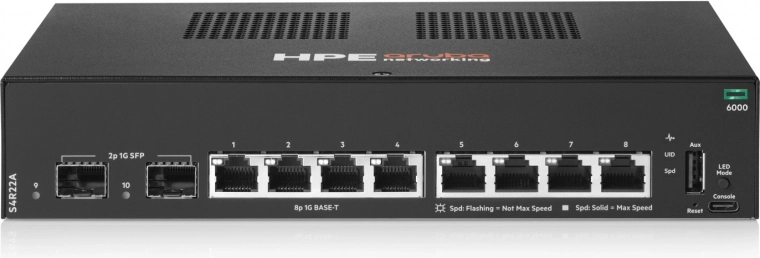 Aruba Networking 6000 8G 2SFP prepínač