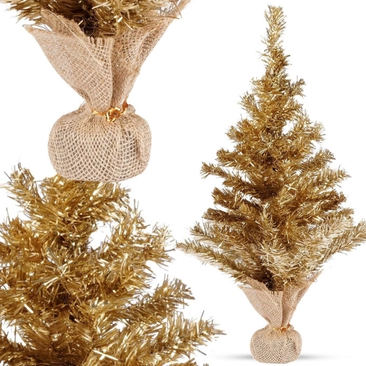 Luxusný zlatý vzhľad pre sviatočnú atmosféru