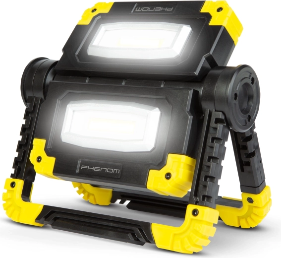 Akumulátorový multifunkčný LED reflektor Phenom 2 × 1000 lm