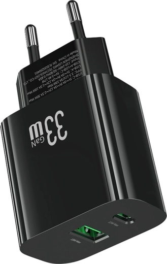 Dva porty: USB-C + USB-A