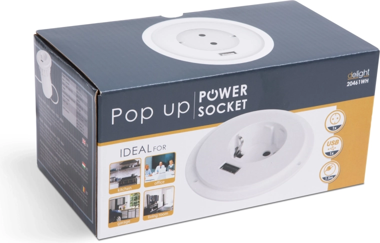 Zásuvka a USB port v jednom