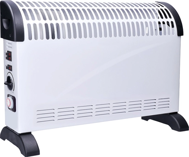 Solight teplovzdušný konvektor 2000 W s ventilátorom, časovačom a termostatom