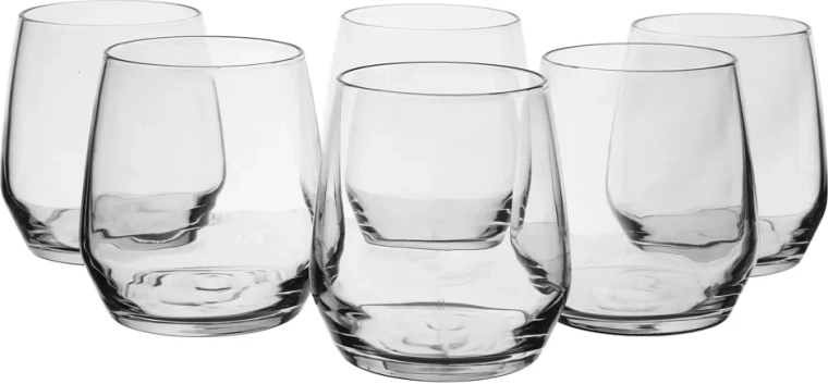 Rubin sada 6 pohárov 370 ml