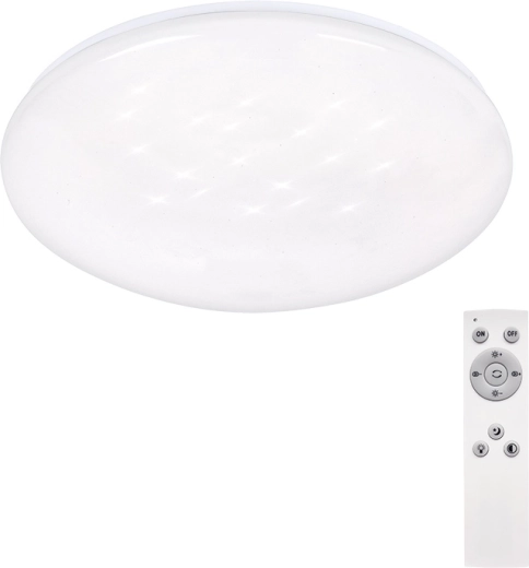 Solight LED stropné svietidlo Star okrúhle 24 W s diaľkovým ovládaním 37 cm