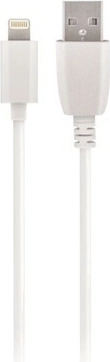 Maxlife nabíjací kábel 8‑pin pre iPhone, iPad a iPod 1 A 1 m biely