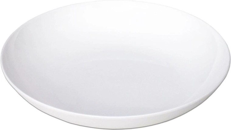 Hlboký plastový tanier 20 cm – mix farieb
