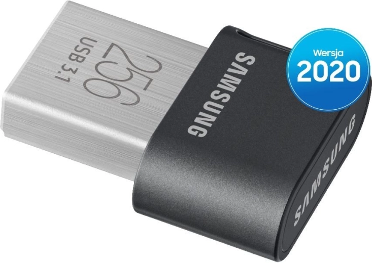USB flash disk FIT Plus 256 GB sivý
