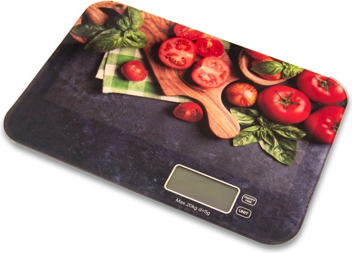 Sklenená plochá kuchynská váha 20 kg