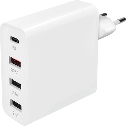 Solight nabíjací adaptér 48 W (3× USB-A + 1× USB-C) s QC 3.0 a Power Delivery