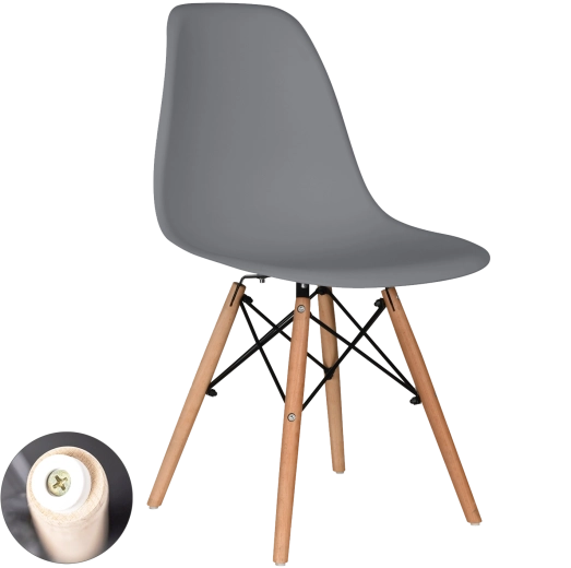 Prírodné bukové nohy a kovová výstuž