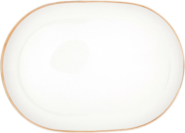 MariaPaula Moderna Gold servírovacia misa 33 cm