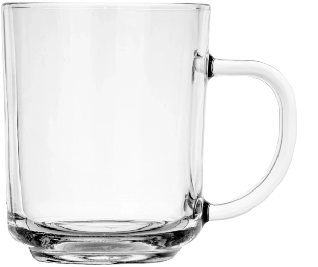 Priehľadný dizajn pre plný zážitok z nápoja