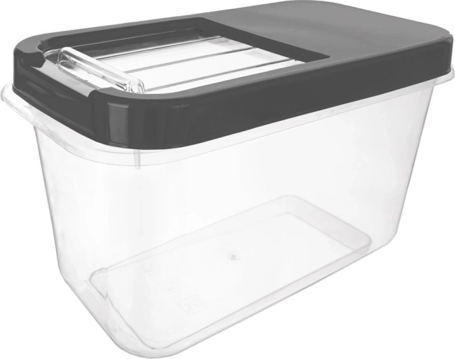 Orion úložný box s posuvným vekom 10 l sivý