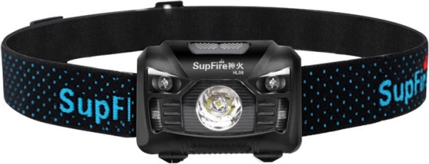 Čelovka SUPERFIRE HL06, 500 lm, USB nabíjanie