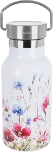 Nerezová termofľaša 0,4 l – kvety
