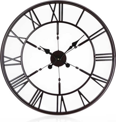 Nástenné hodiny Antic Black 60 cm