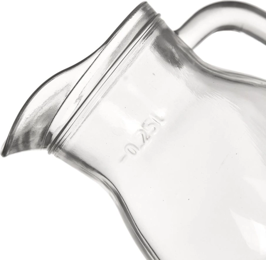 Presné dávkovanie vďaka označeniu 0,25 l