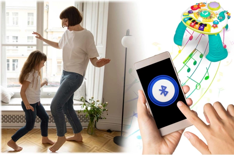 Bluetooth pripojenie a hudobná zábava