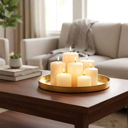 Ideálne na aranžovanie sviečok