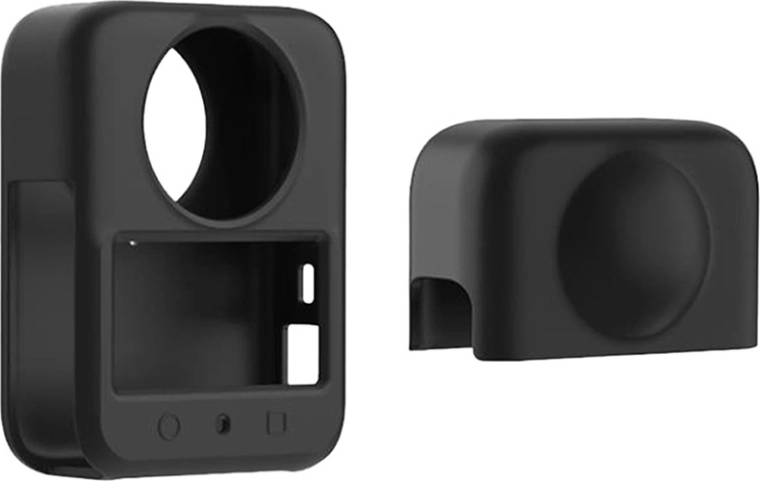 Silikónový ochranný kryt a krytka objektívu pre dji osmo 360 (čierny)