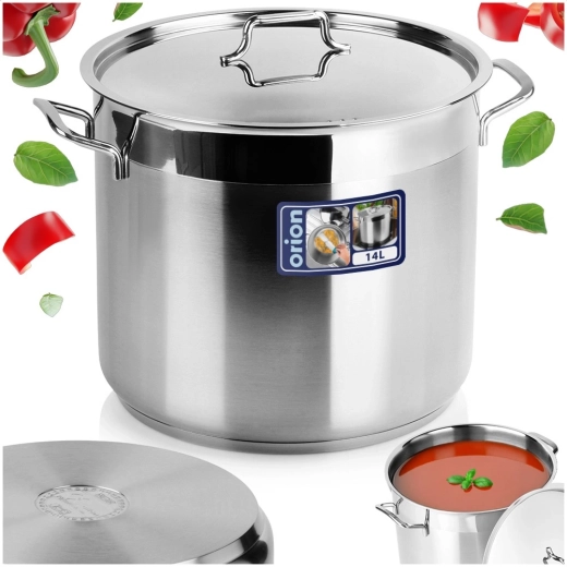 Veľký objem 14 l s praktickou pokrievkou