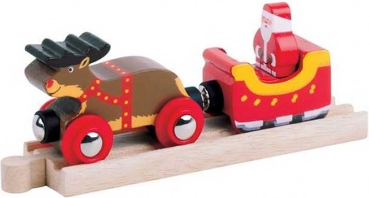 Santove zápražie s koľajou Bigjigs Rail